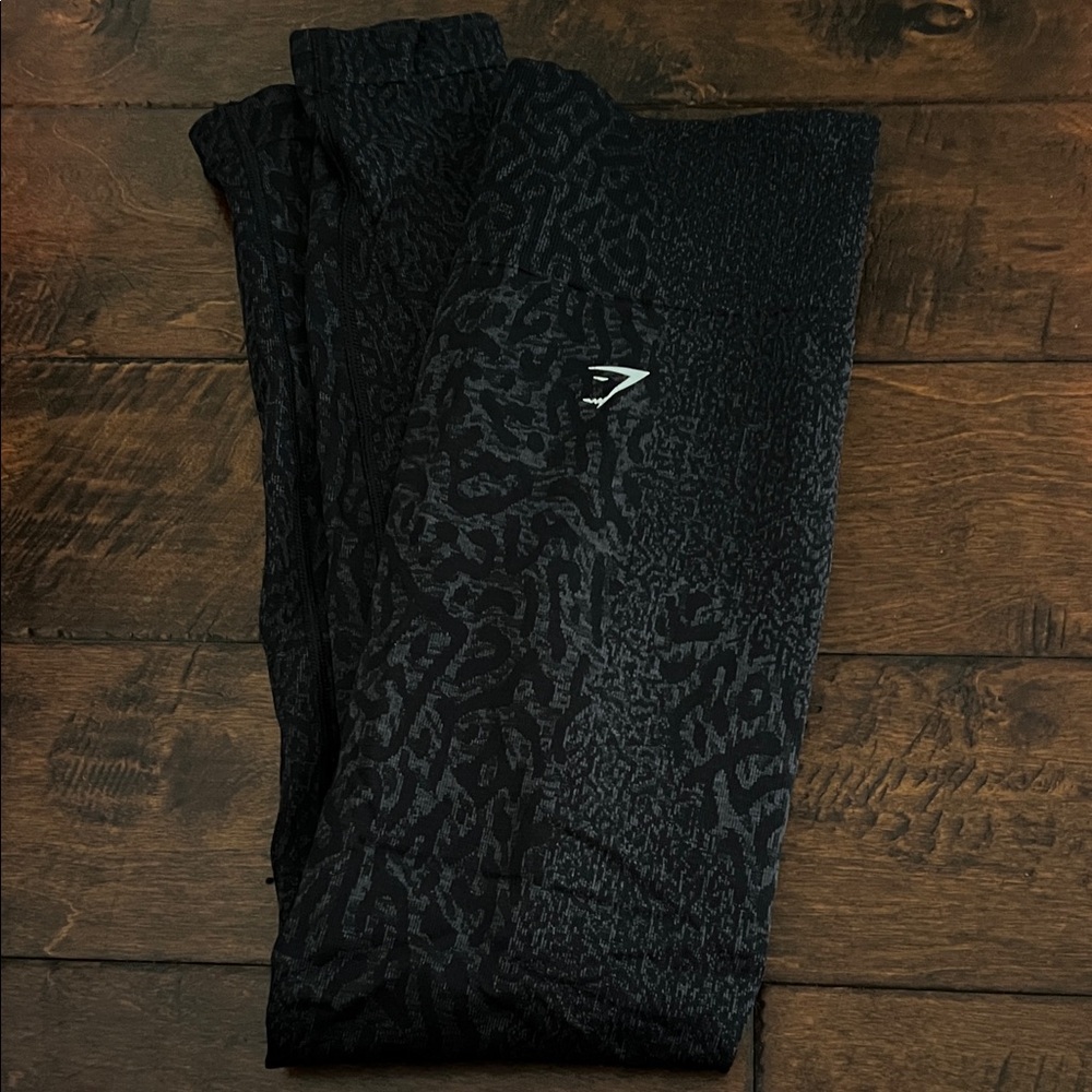 Gymshark Black Patterned Leggings